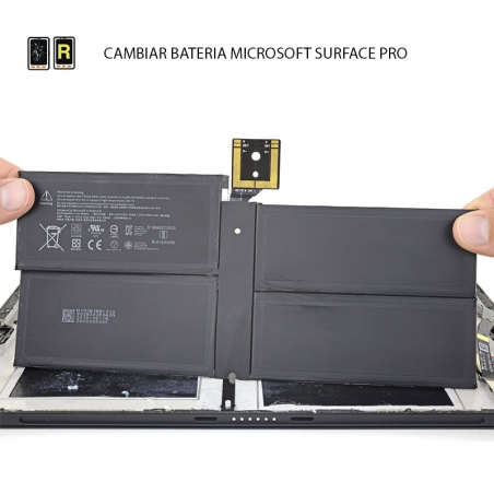 Cambiar Batería Microsoft Surface Pro 1