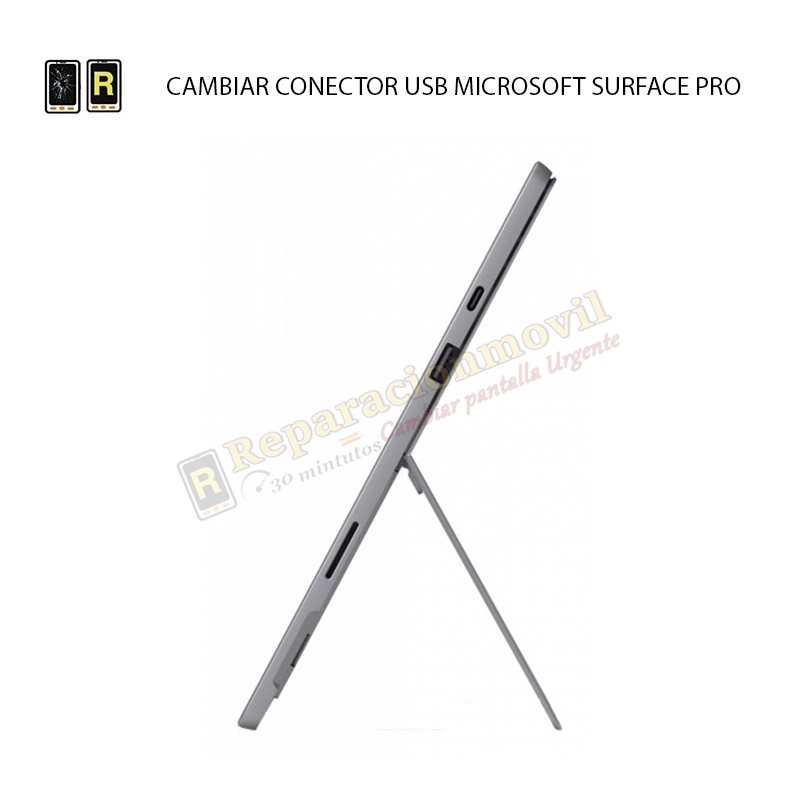 Cambiar Entrada Conector USB Microsoft Surface Pro 1