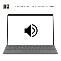 Cambiar Altavoz Microsoft Surface Pro 1