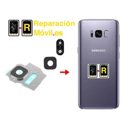 Cambiar Cristal De Cámara Trasera Samsung S8 Plus