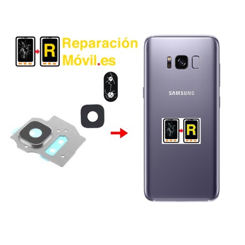 Cambiar Cristal De Cámara Trasera Samsung S8 Plus