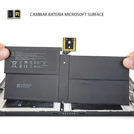 Cambiar Batería Microsoft Surface 2