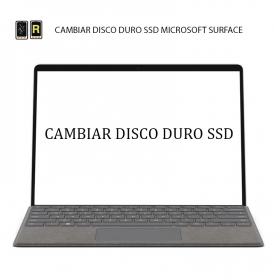 Cambiar Disco Duro SSD Microsoft Surface Go 1