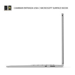Cambiar Entrada USB C Microsoft Surface Book 3