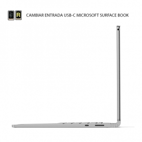 Cambiar Entrada USB C Microsoft Surface Book 3