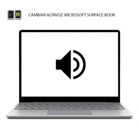 Cambiar Altavoz Microsoft Surface Book 3