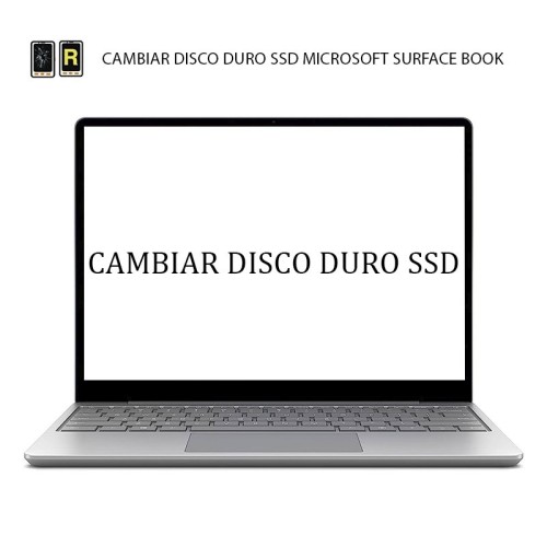 Cambiar Disco Duro SSD Microsoft Surface Book 3