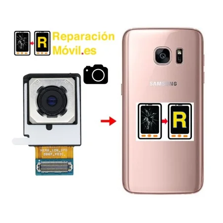 Cambiar Cámara Trasera Samsung S7 Edge