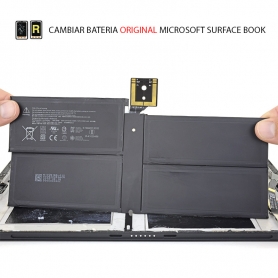 Cambiar Batería Original Microsoft Surface Book 2