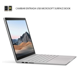 Cambiar Entrada Conector USB Microsoft Surface Book 2