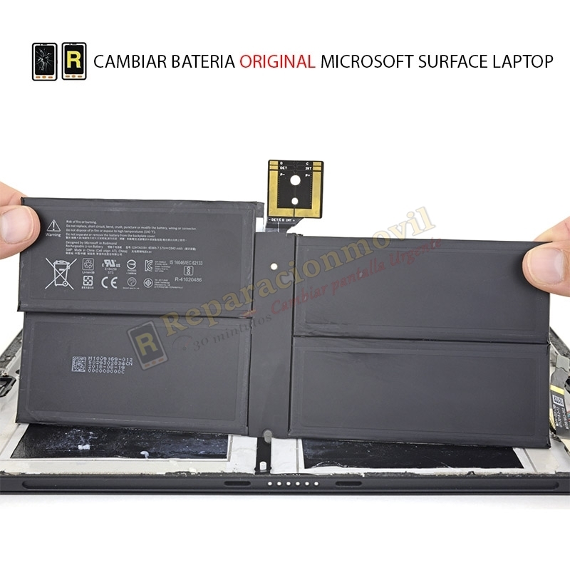 Cambiar Batería Original Microsoft Surface Laptop 5 13.5 Pulgadas