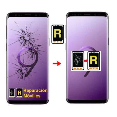 Cambiar Cristal Samsung S9