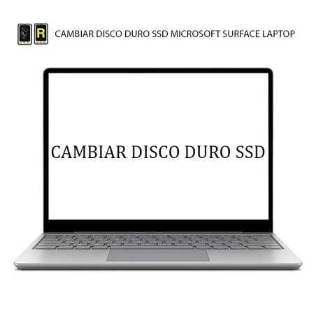 Cambiar Disco Duro SSD Microsoft Surface Laptop 5 15 Pulgadas