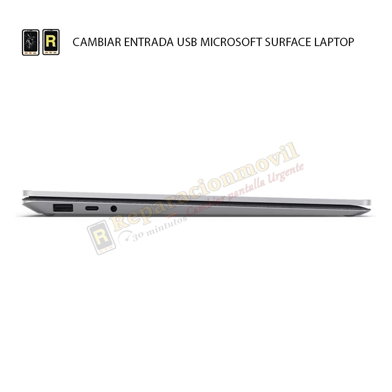 Cambiar Entrada Conector USB Microsoft Surface Laptop 3