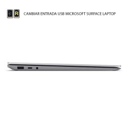 Cambiar Entrada Conector USB Microsoft Surface Laptop 2