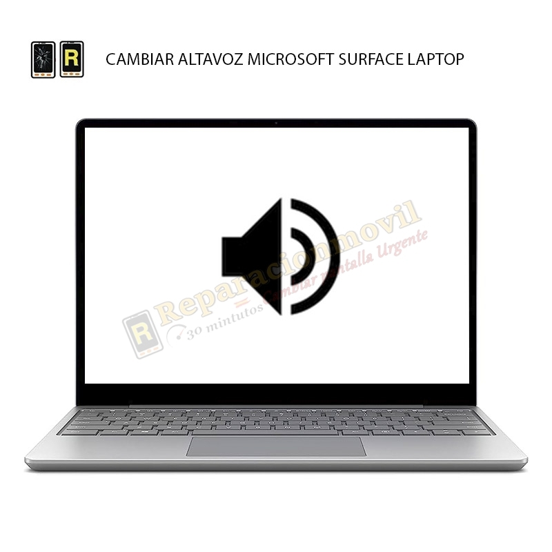 Cambiar Altavoz Microsoft Surface Laptop 2