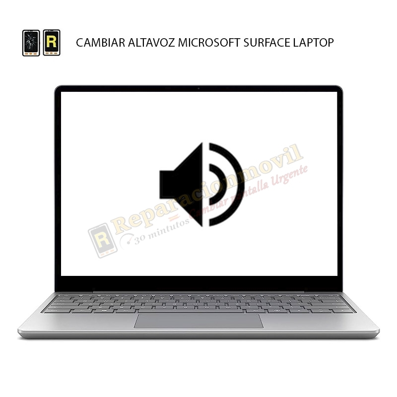 Cambiar Altavoz Microsoft Surface Laptop 1