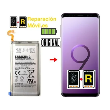 Cambiar batería original Samsung S9 Plus