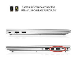 Cambiar Entrada USB C HP Spectre x360 15 Pulgadas