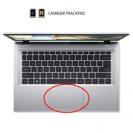 Cambiar Trackpad HP Spectre x360 14 Pulgadas