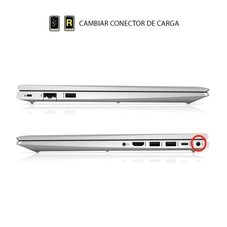 Cambiar Conector de Carga HP Envy x360 13 Pulgadas