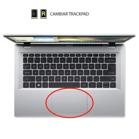 Cambiar Trackpad HP Pavilion Plus 14 Pulgadas