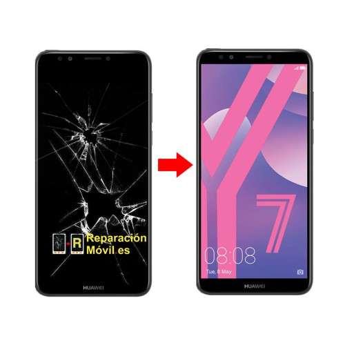 Cambiar Pantalla Huawei Y7 2018