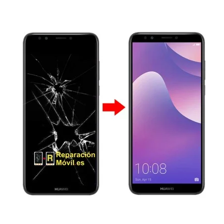 Cambiar Pantalla Huawei Y7 Prime 2018