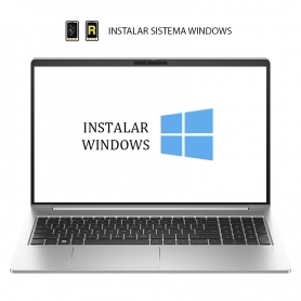 Instalación de Windows HP Essential 14S 14 Pulgadas