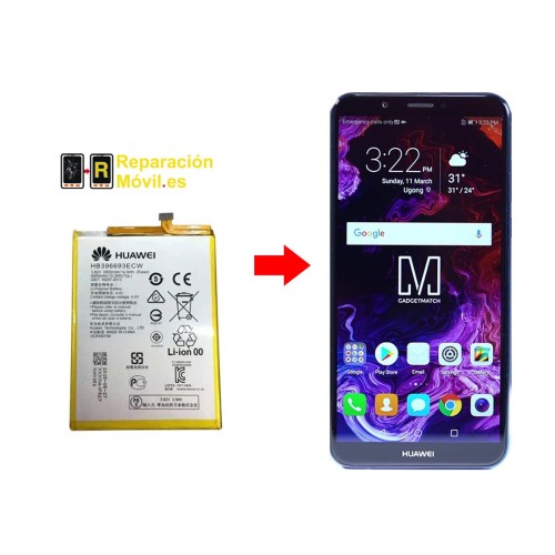Cambiar Batería Huawei Nova 2 Lite
