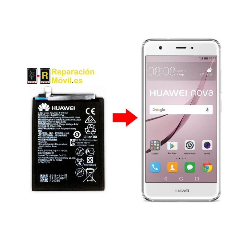 Cambiar Batería Huawei Nova Smart Cambiar Batería Huawei Nova Smart