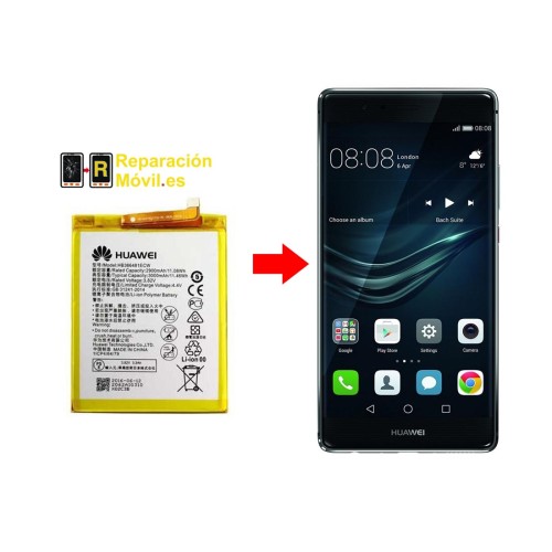 Cambiar Batería Huawei P9 Plus HB376883ECW