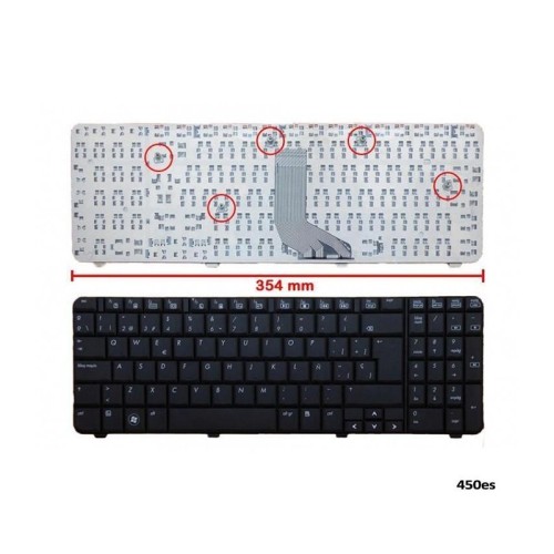 Cambiar Teclado HP AE0P6P00010