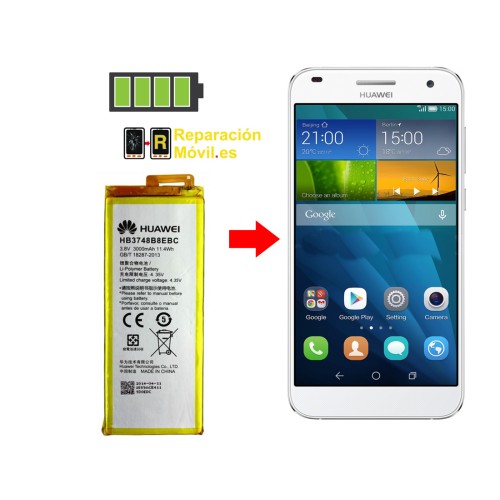Cambiar Batería Huawei G7