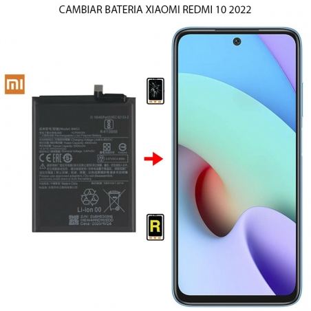 Cambiar Batería Xiaomi Redmi 10 2022