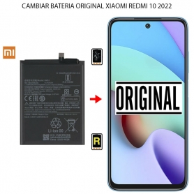 Cambiar Batería Xiaomi Redmi 10 2022 Original