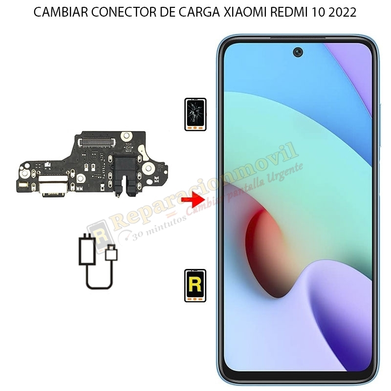 Cambiar Conector de Carga Xiaomi Redmi 10 2022