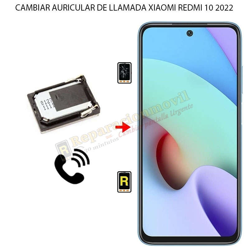 Cambiar Auricular de Llamada Xiaomi Redmi 10 2022