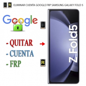 Eliminar Contraseña y Cuenta Google Samsung Galaxy Z Fold 5 5G