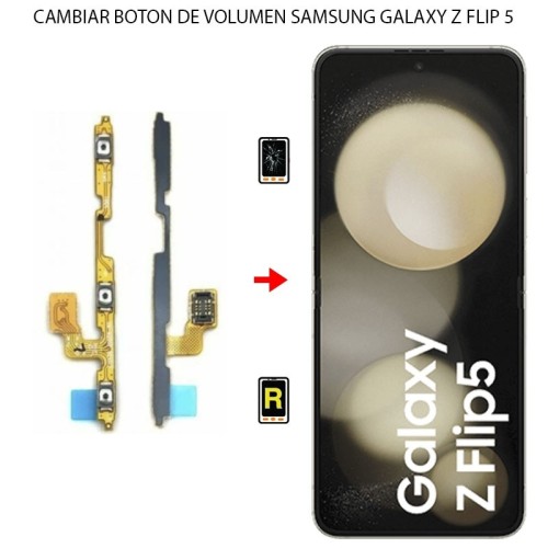 Cambiar Botón de Volumen Samsung Galaxy Z Flip 5 5G