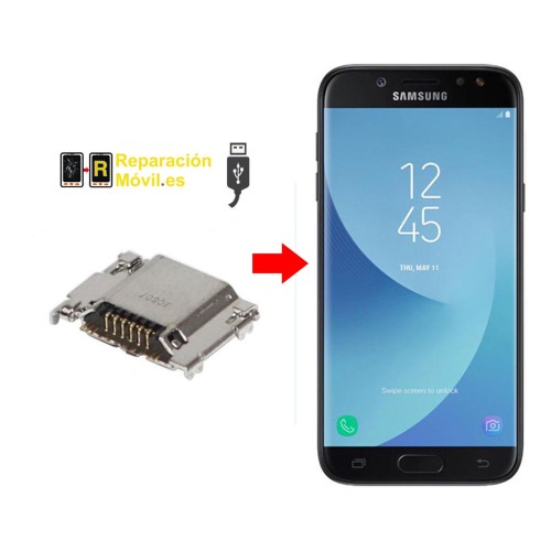 Cambiar conector de carga samsung J5 2017 (J530F)