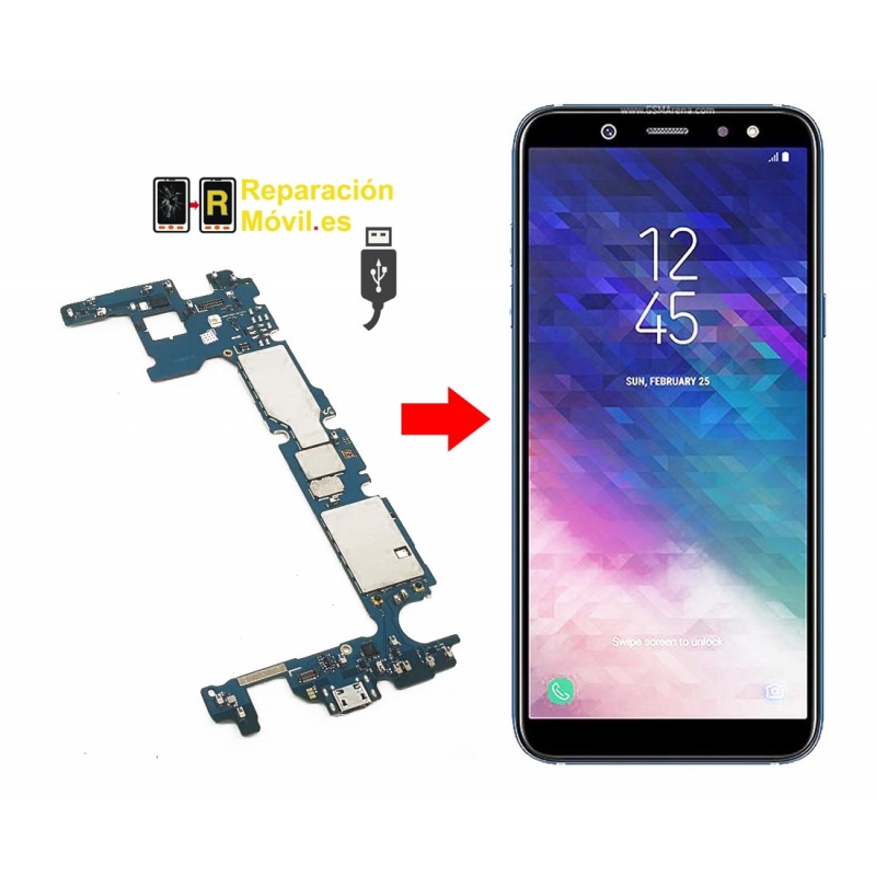 Cambiar Conector De Carga Samsung A6 2018