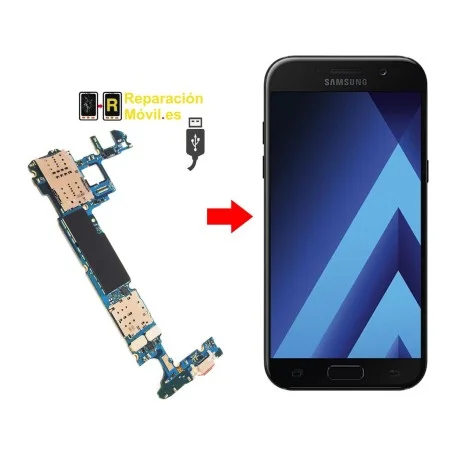 Cambiar conector de carga Samsung A3 2017