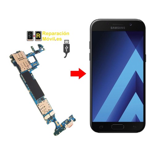 Cambiar conector de carga Samsung A3 2017