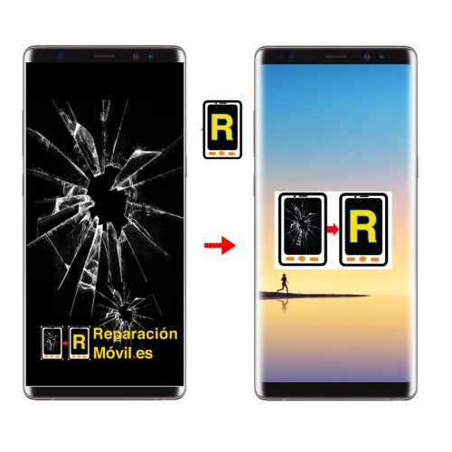 Cambiar Pantalla Original Samsung Note 8