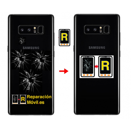 Cambiar Tapa Samsung Note 8