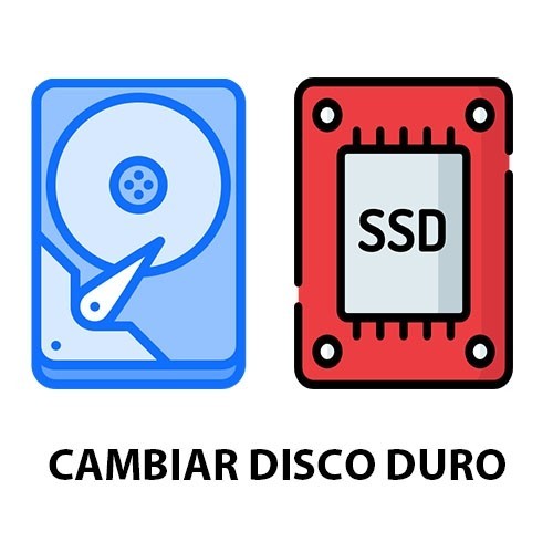 Cambiar Disco Duro Portátiles Genérico
