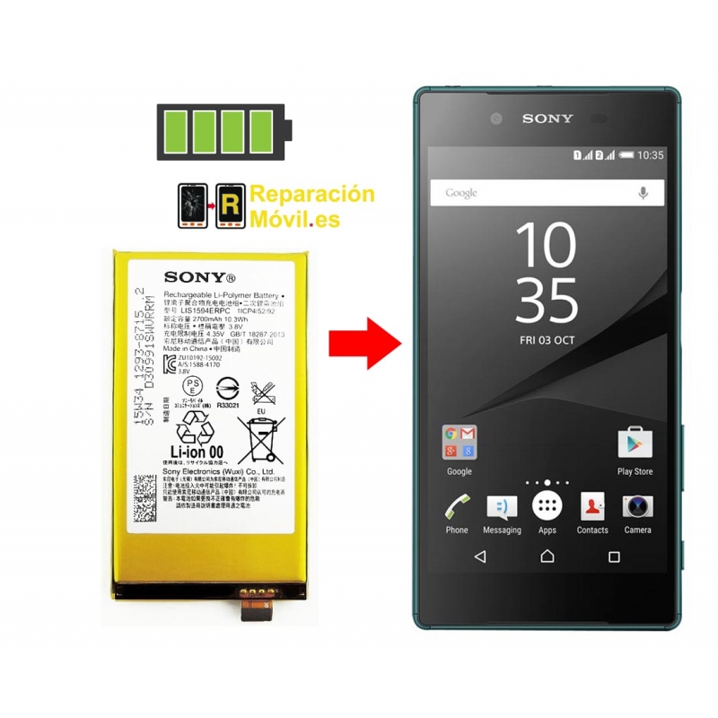Cambiar Batería Sony Z5