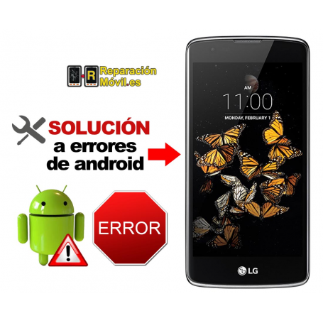 Solución Sistema Error LG K8