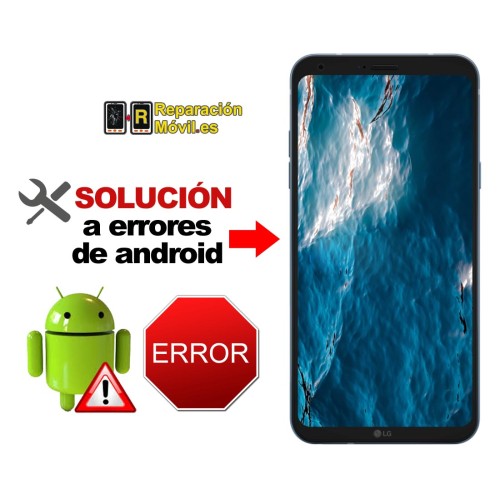 Solución Sistema Error LG Q6